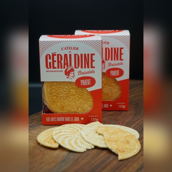 Bricelets au piment de Bresse