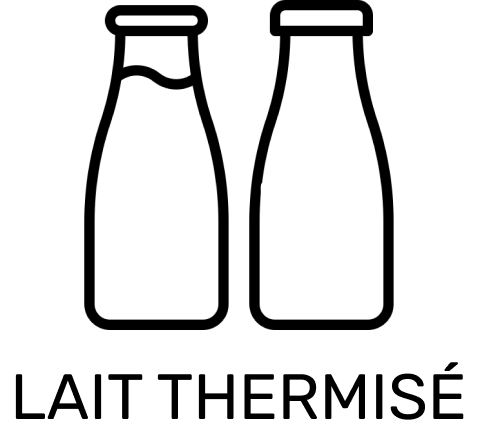 Lait thermisé
