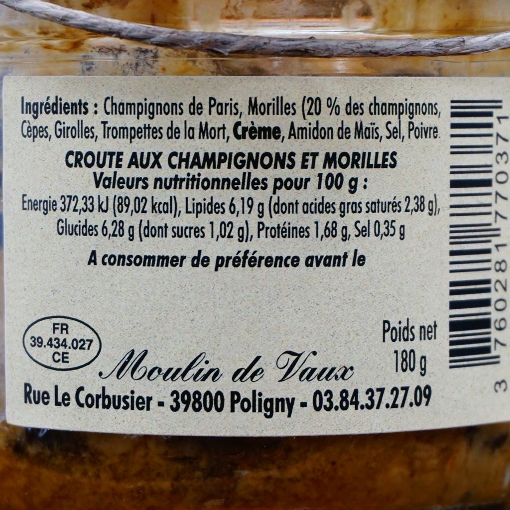 Croûte aux champignons et morilles – Image 2